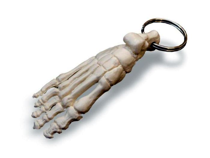 Schlüsselanhänger Mini-Fuß, Bestellnummer AN09