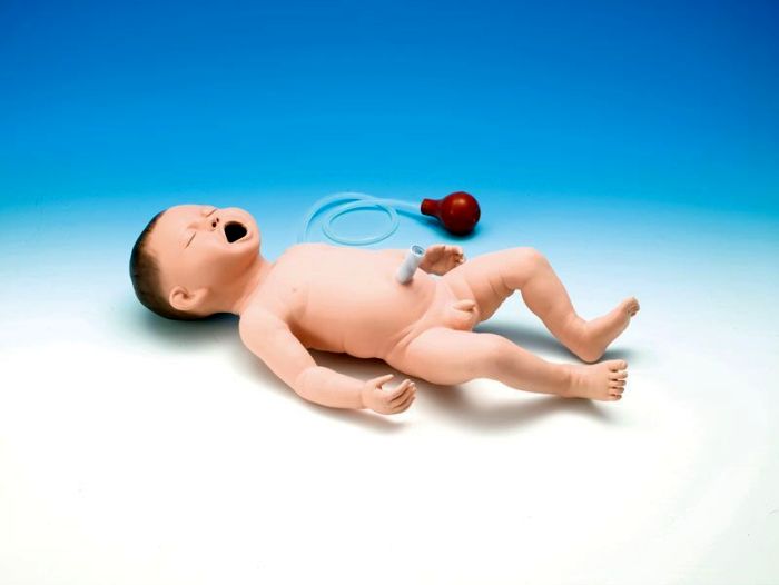 Intubations- und Wiederbelebungs-Neugeborenes, Bestellnummer LM89