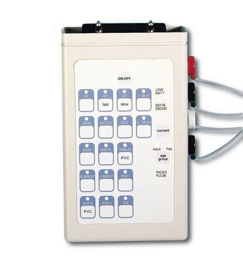 Interaktiver EKG-Simulator für R10052, Bestellnummer R10052/9