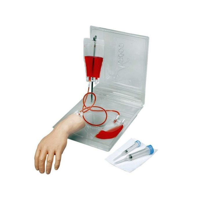 Tragbarer Injektionstrainer IV Hand, Bestellnummer 1017958, W44797W, R10210