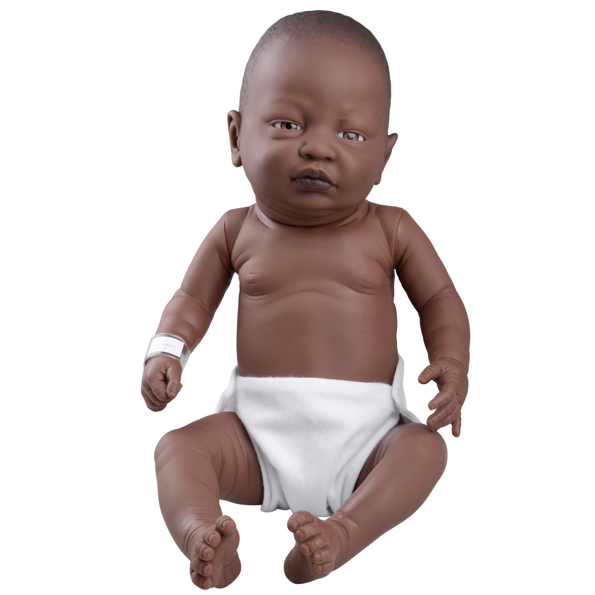Afrikanisches Pflegebaby, männlich, Bestellnummer 1005092, W17004, 62107, The Doll Factory