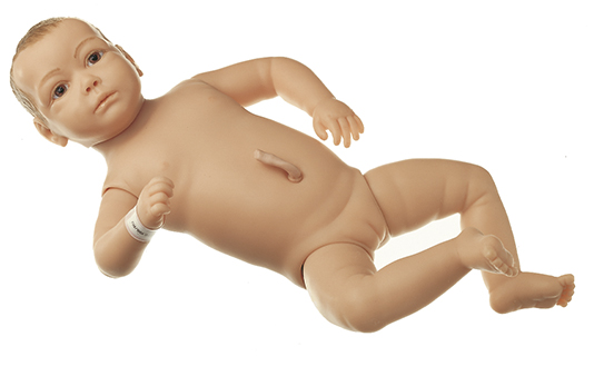Säuglingspflegebaby, weiblich, Bestellnummer MS 52/1, SOMSO-Modelle
