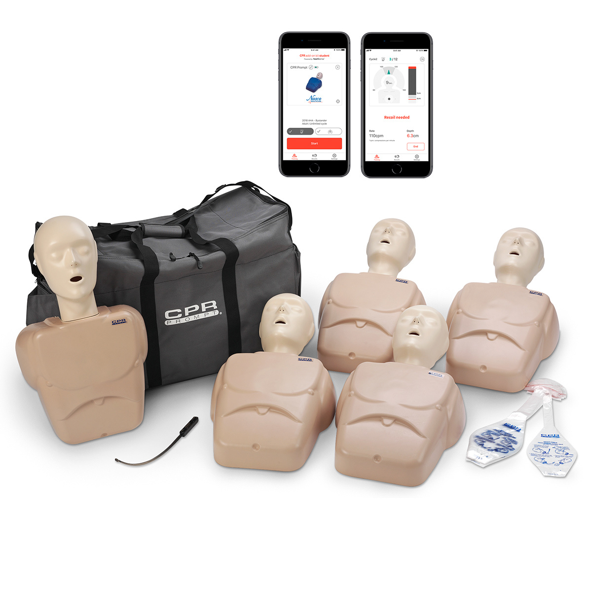 CPR Prompt Plus, 5er Pack, Bestellnummer R11092-2, Nasco Life/form