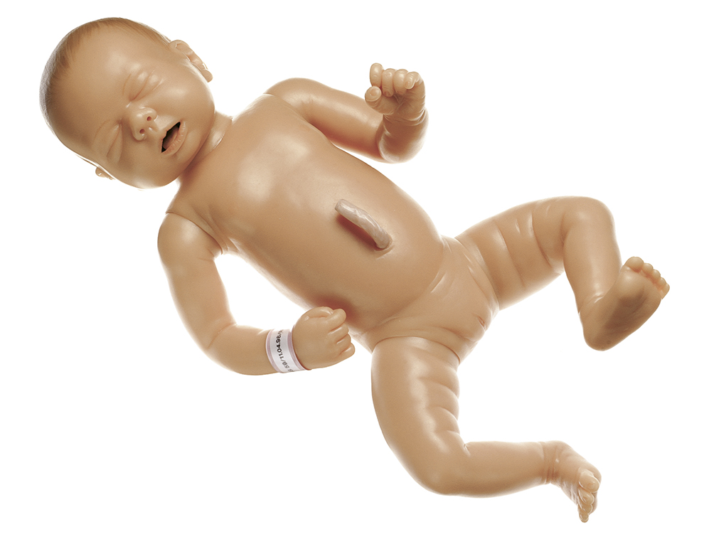 Neugeborenenbaby, weiblich, Bestellnummer MS 59, SOMSO-Modelle
