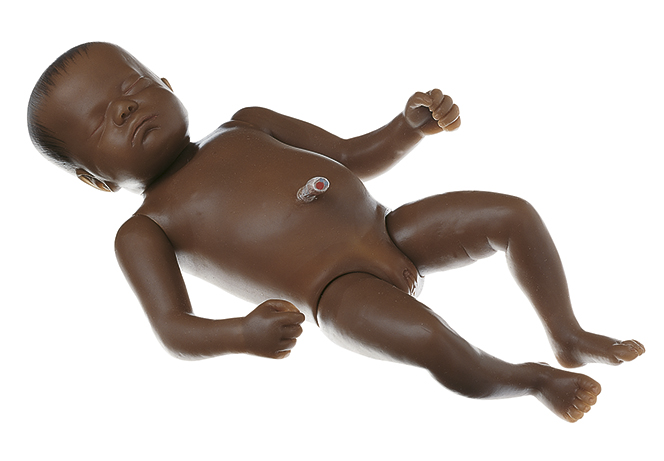 Neugeborenenbaby, weiblich, Bestellnummer MS 57/B, SOMSO-Modelle