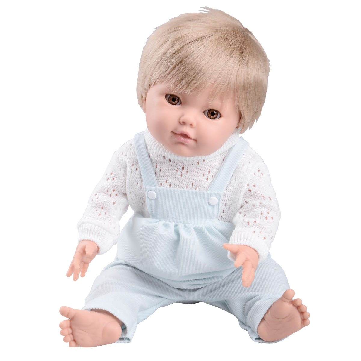 Physio Baby, mit männlicher Kleidung, Bestellnummer 1005094, W17006, 60686, The Doll Factory