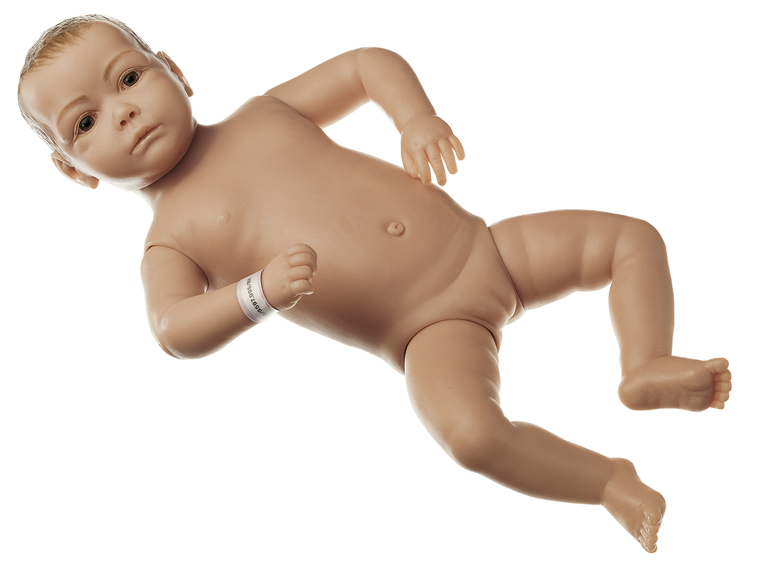 Säuglingspflegebaby, weiblich, Bestellnummer MS 52, SOMSO-Modelle